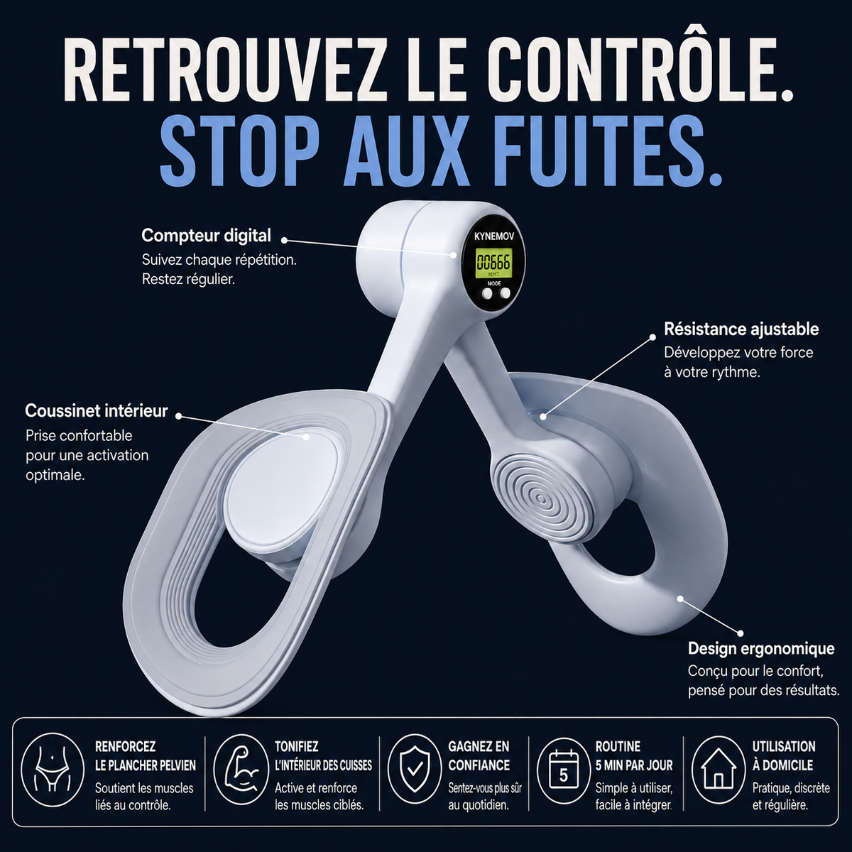 Kynemov — Renforcement des adducteurs