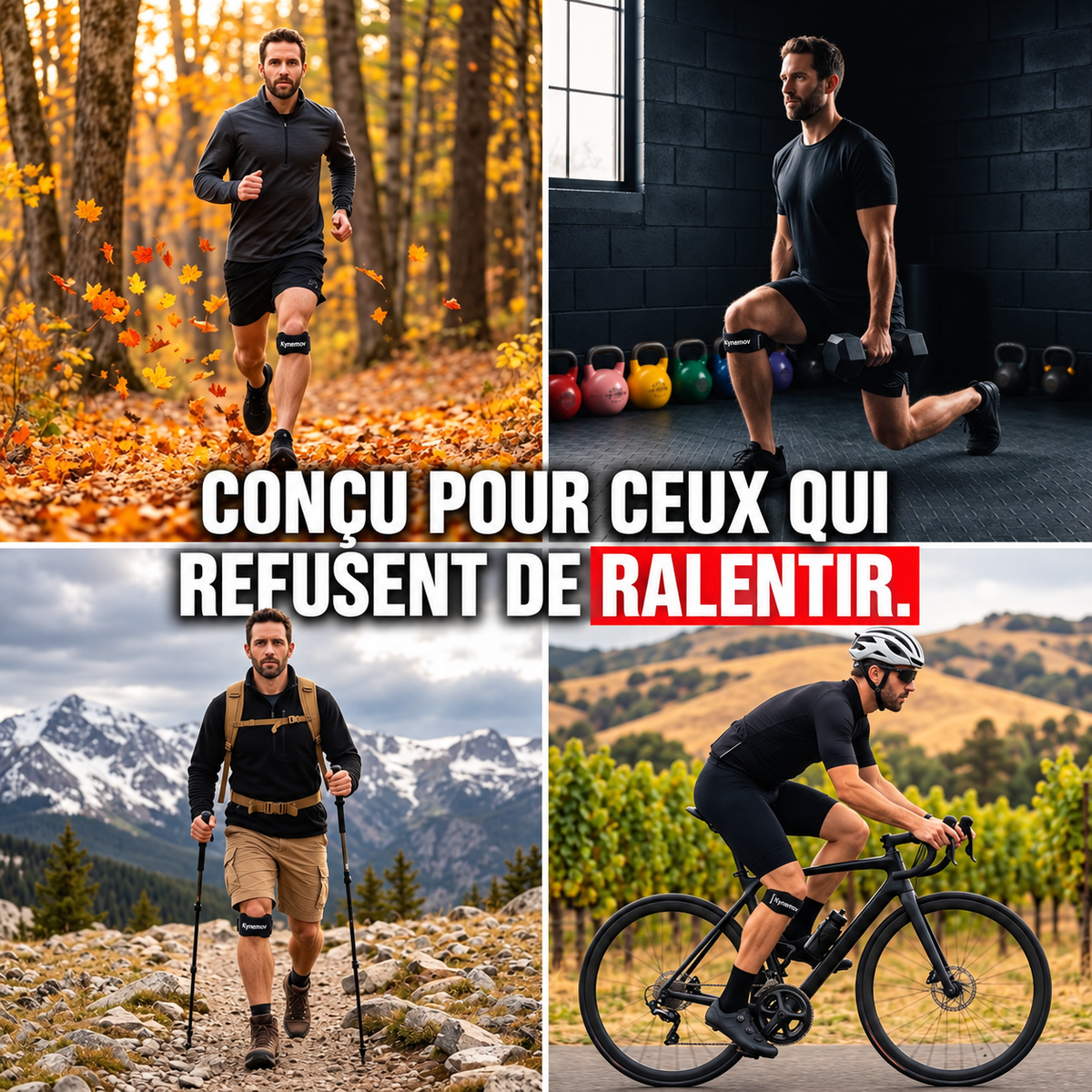 Sangle rotulienne – Maintien & stabilité du genou