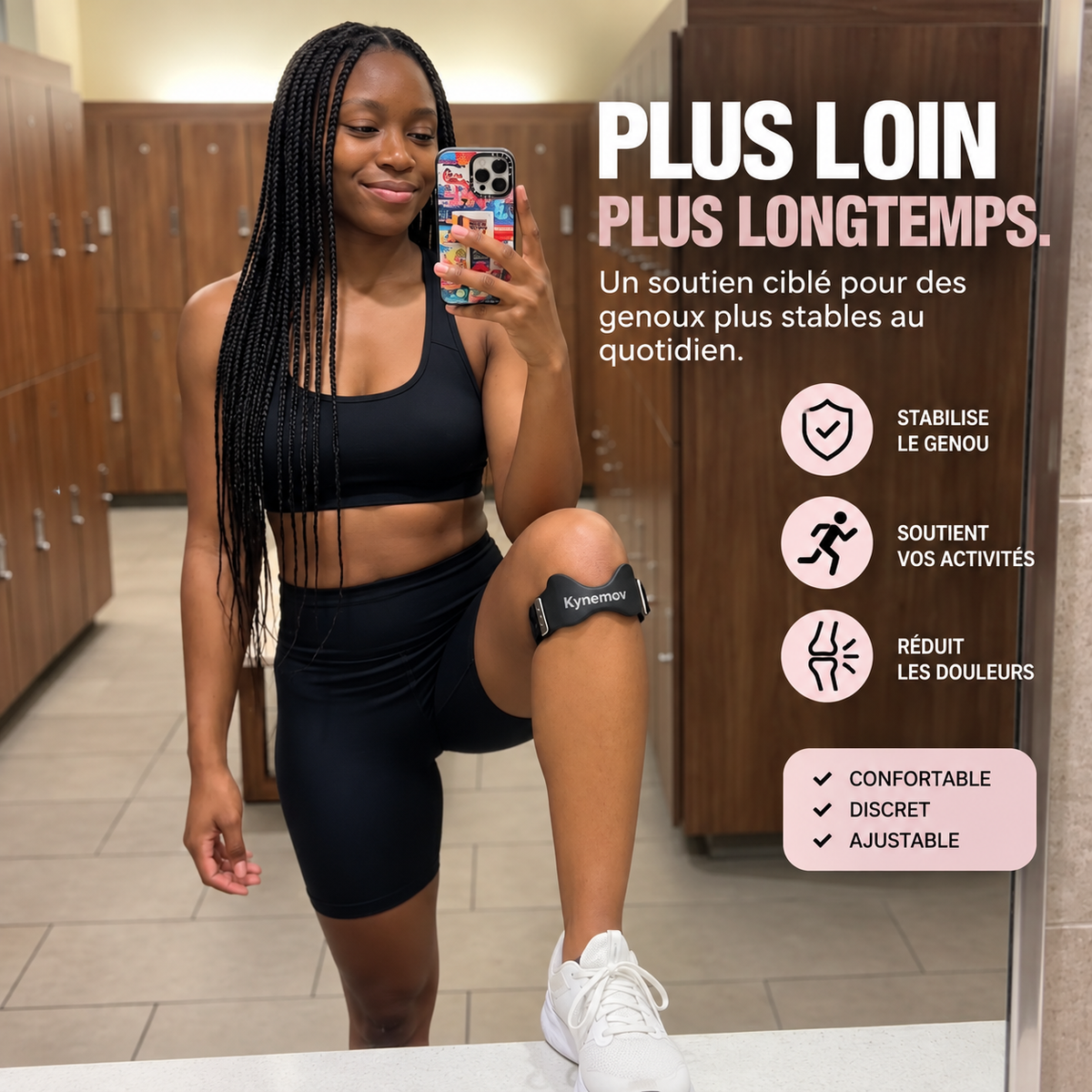 Sangle rotulienne – Maintien & stabilité du genou